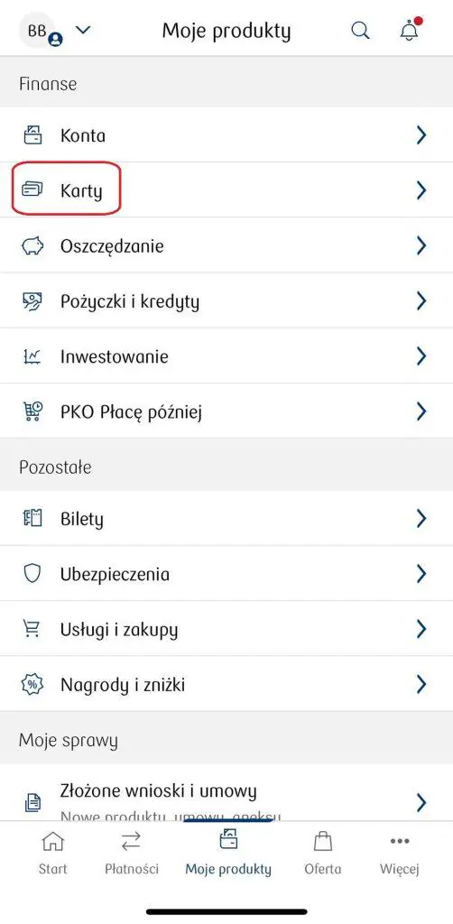 Jak zastrzec kartę w PKO BP 