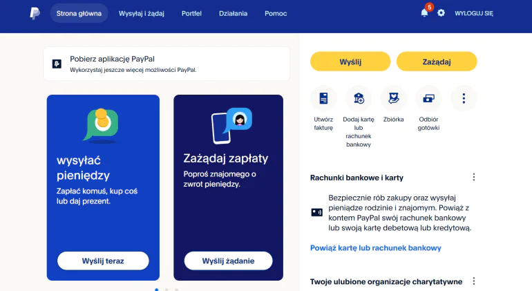 Dziesiąty krok do założenia konta payPal