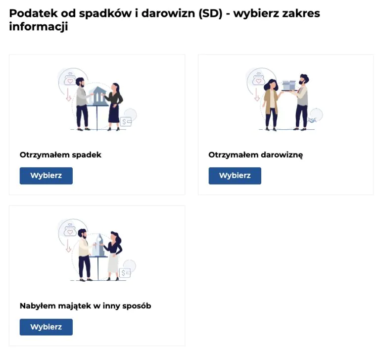 zrzut ekranu z rządowego Portalu Podatkowego