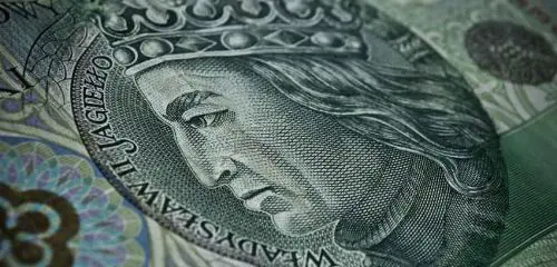 zbliżenie na banknot 100 zł
