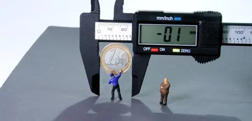 Obliczanie odsetek suwmiarką