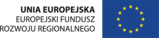 logo europejskiego funduszu rozwoju regionalnego