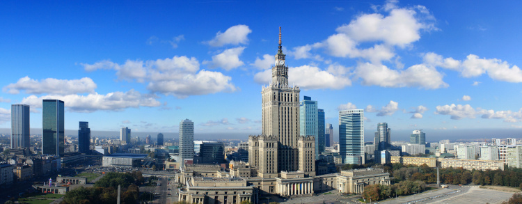 panorama Warszawy