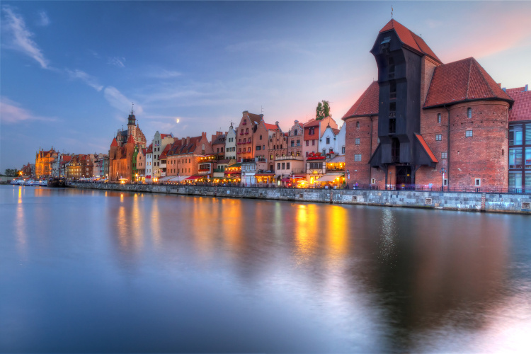 widok na Gdańsk