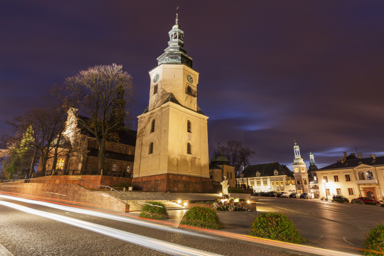widok na Kielce