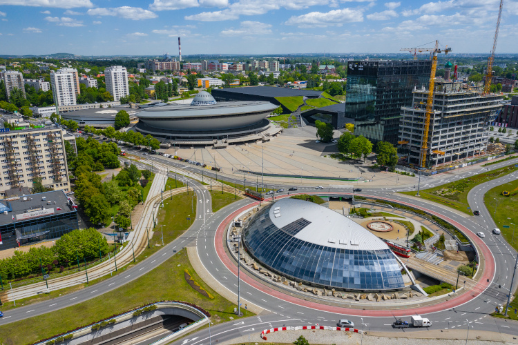 panorama Katowic