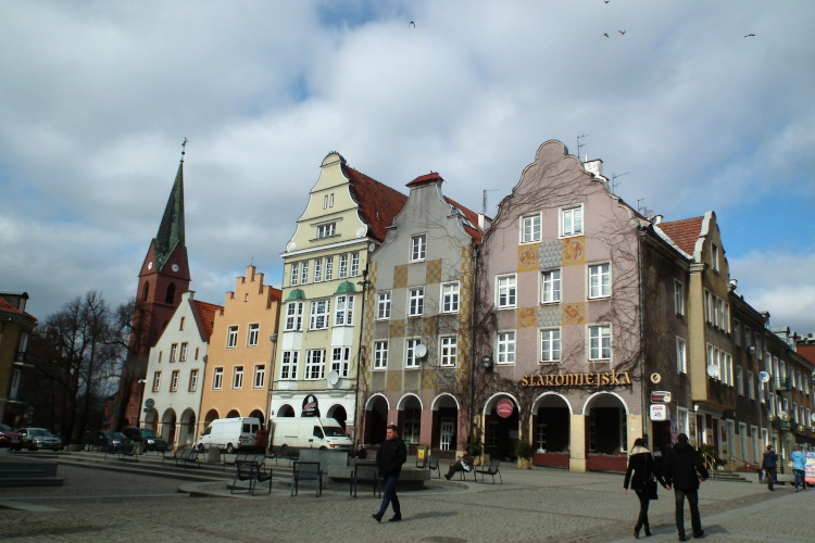 rynek w Olsztynie