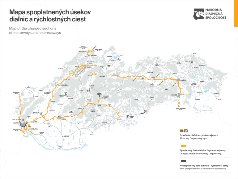 Płatne drogi na Słowacji