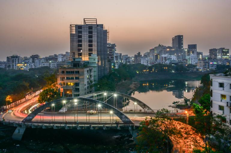 Miasto Dhaka w Bangladeszu