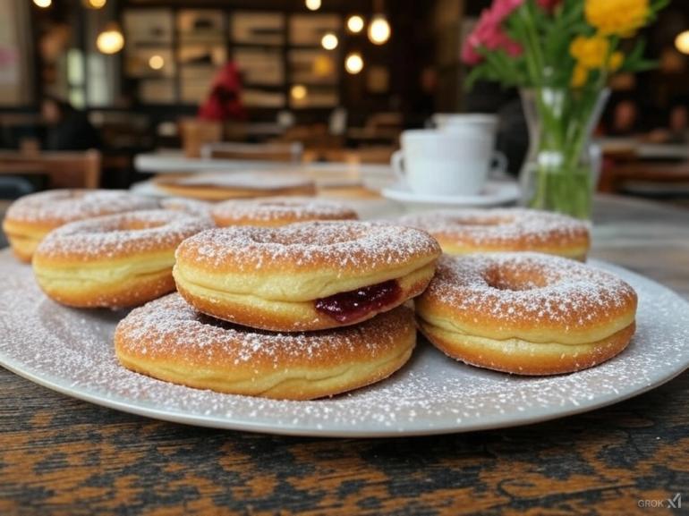 berlińskie pączki Berliner Pfannkuchen