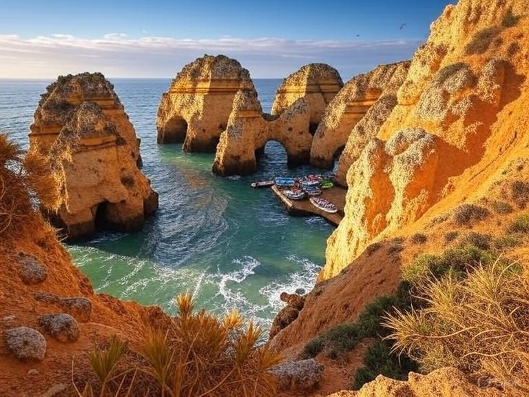 przylądek Ponta da Piedade, Algarve, Portugalia
