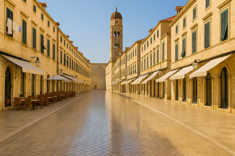 ulica Stradun, Dubrownik, Stare Miasto