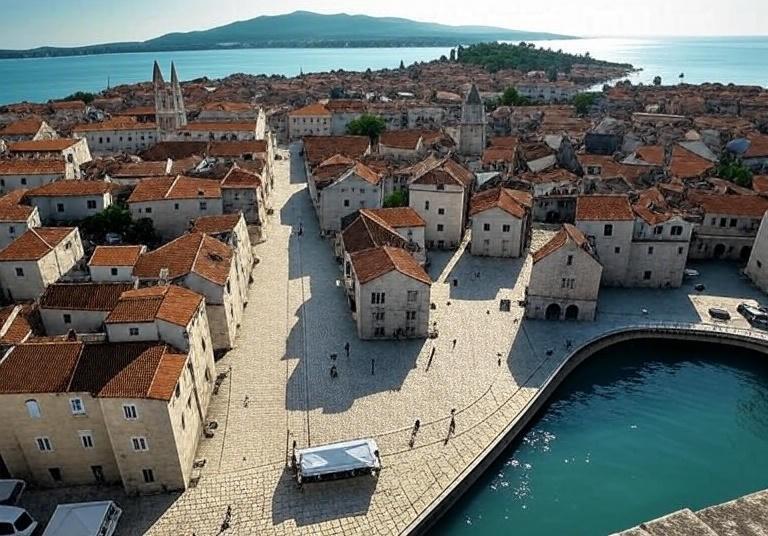 Plac i nadbrzeże, Chorwacja