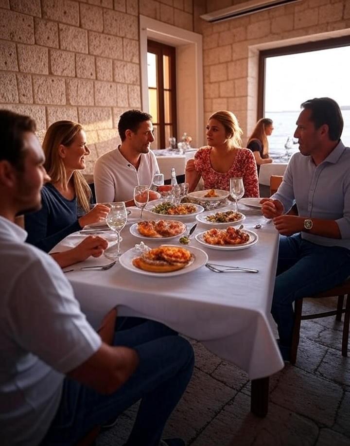 Posiłek w restauracji, Chorwacja