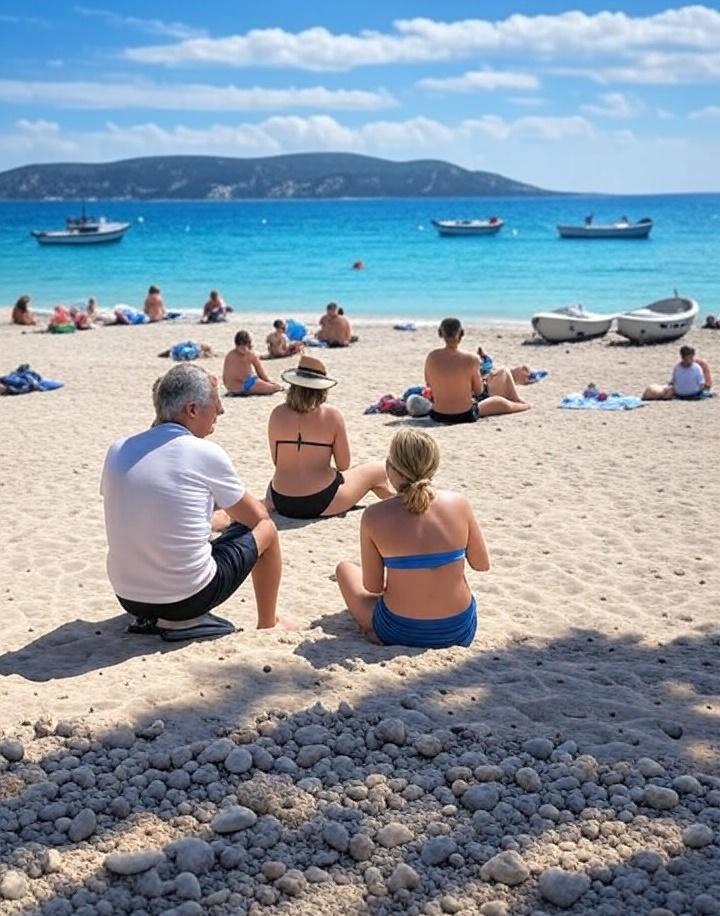 Plaża, Chorwacja