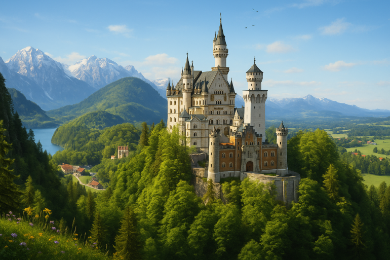 Zamek Nreuschwanstein