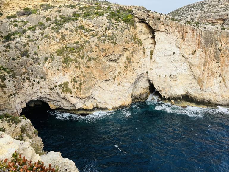 jaskinia Blue Grotto na Malcie