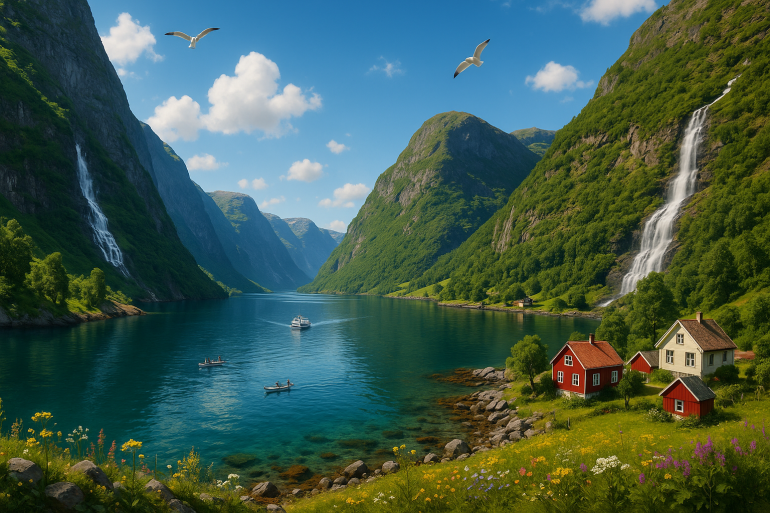 Fiord latem