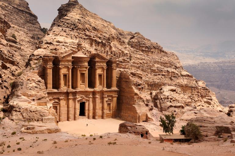 miasto w Skale - Petra, Jordania