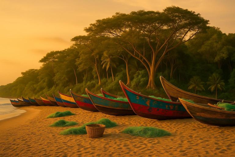 Plaża, Ghana