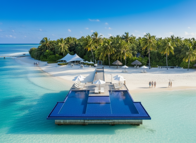 Plaża na Malediwach