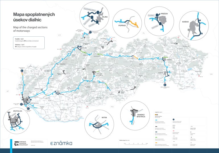 Płatne drogi na Słowacji