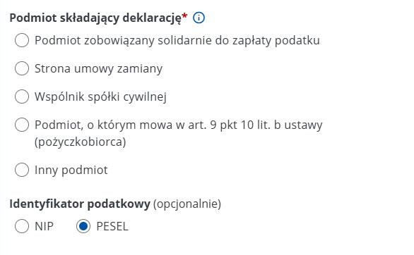 formularz podatkowy online PCC-3