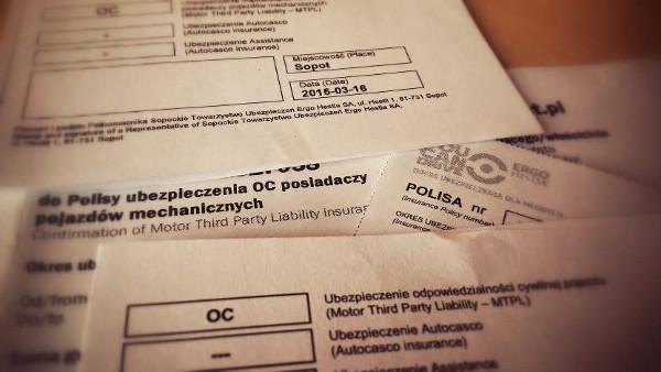 różne polisy OC