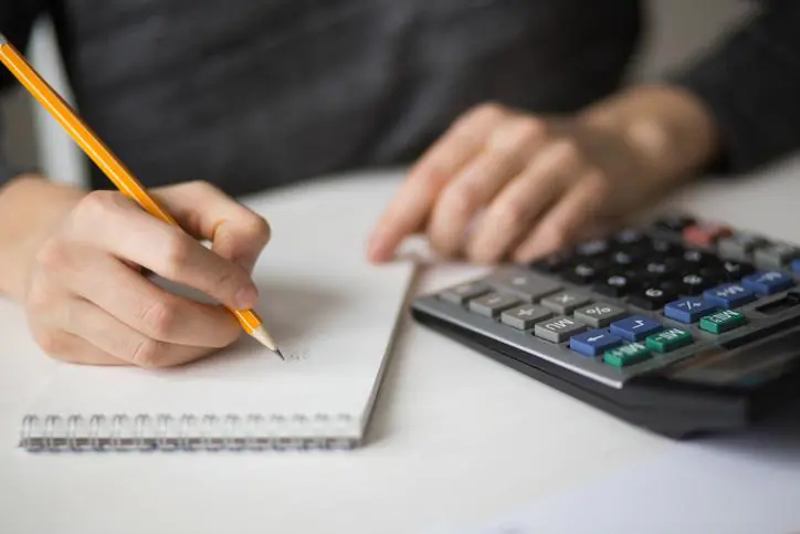 Pisanie notatek z kalkulatorem