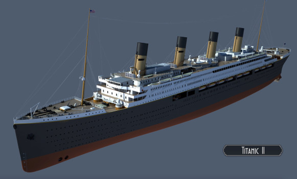 Nowy Titanic II już niedługo wypłynie w dziewiczy rejs