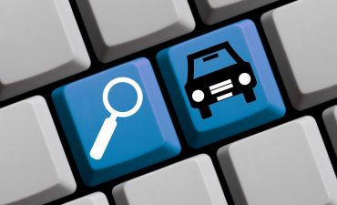 klawiatura ikona samochodu i wyszukiwania