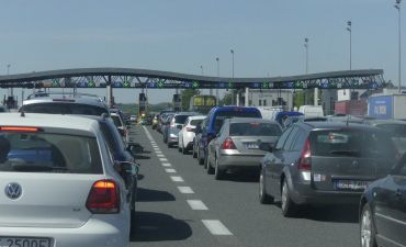 wjazd na płatną autostradę