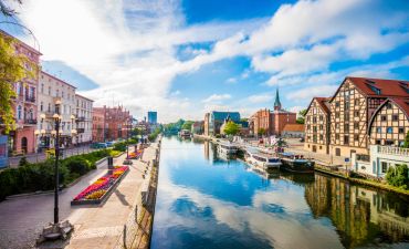 widok na Bydgoszcz, Stare Miasto