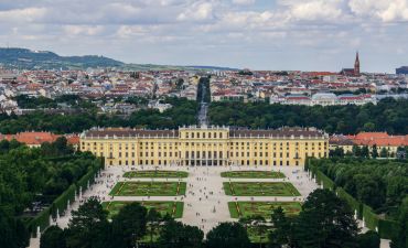 panorama Wiednia, stolicy Austrii