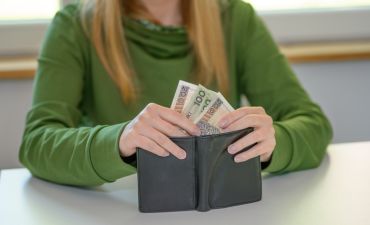 Pieniądze w portfelu