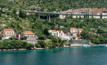 Fragment autostrady w Chorwacji