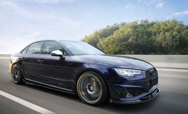 samochód z oponami run flat