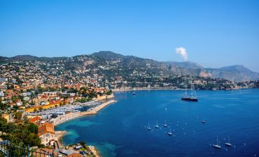 widok z lotu ptaka na orebic