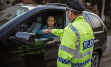 funkcjonariusz wystawiający mandat w Niemczech