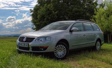 Samochód z niemiecką rejestracją