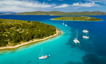 pejzaż rajskiej wyspy