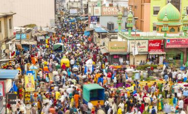 targowisko w Indiach