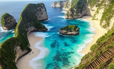 Plaża, widok z lotu ptaka, morze, piasek, krajobraz w tle