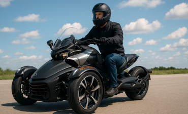 Motocykl trójkołowy na kat. B