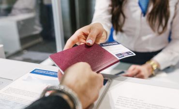 odprawa na lotnisku przed wylotem